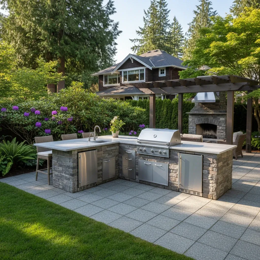 Outdoor Kitchen Building
